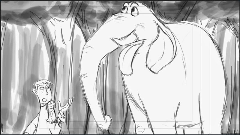 Kim And Her Elephant Storyboards 19