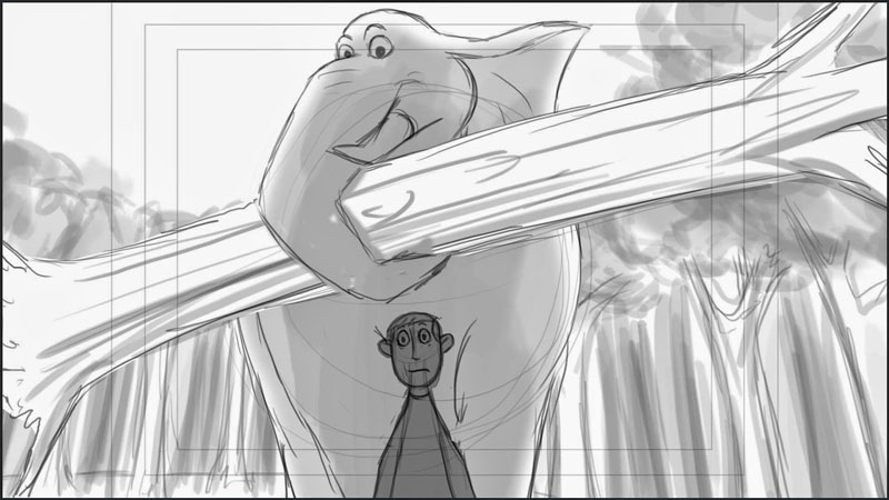 Kim And Her Elephant Storyboards 29